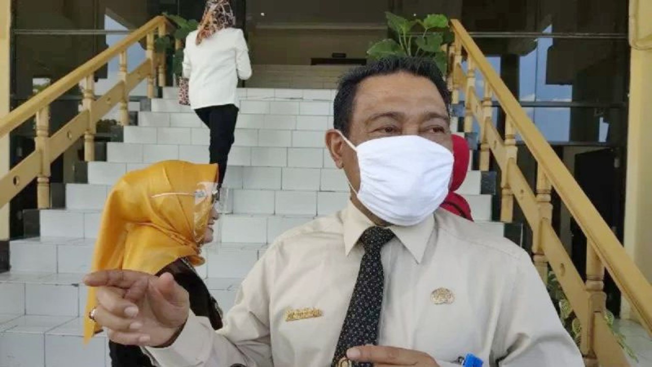 Plh Sekretaris Daerah (Sekda) Kota Palangka Raya Sahdin Hasan. (ANTARA/Rendhik Andika)