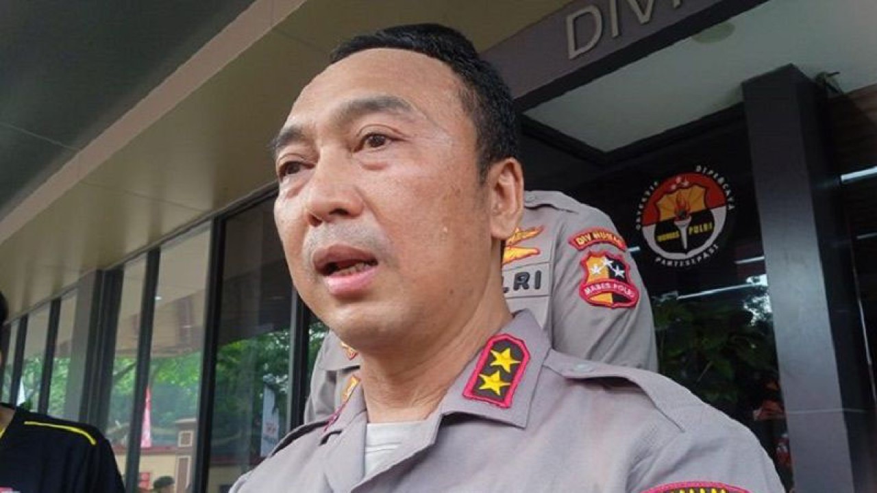 Kepala Divisi Humas Polri Irjen Pol. Sandi Nugroho. ANTARA/Laily Rahmawaty/aa.