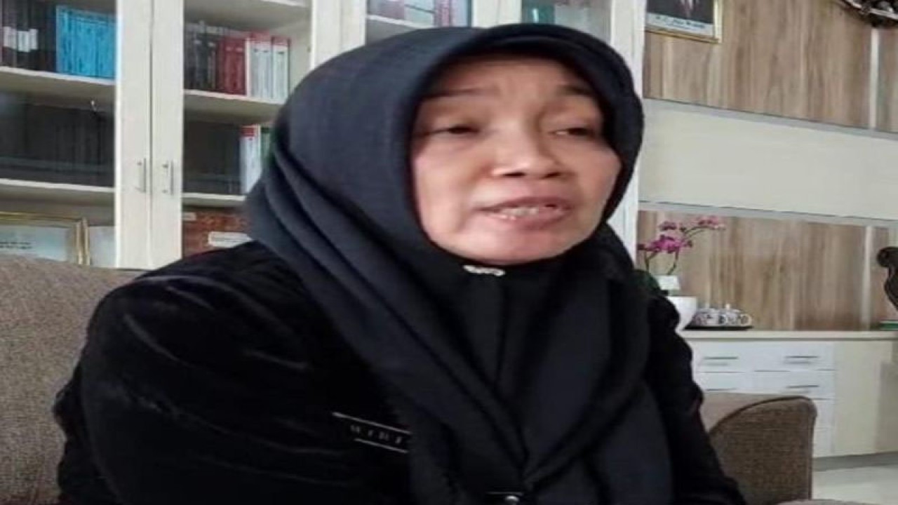 Kepala Sekda Kabupaten Boyolali Wiwis Trisiwi Handayani, di Boyolali, Selasa (28/11/2023). ANTARA/Bambang Dwi Marwoto.