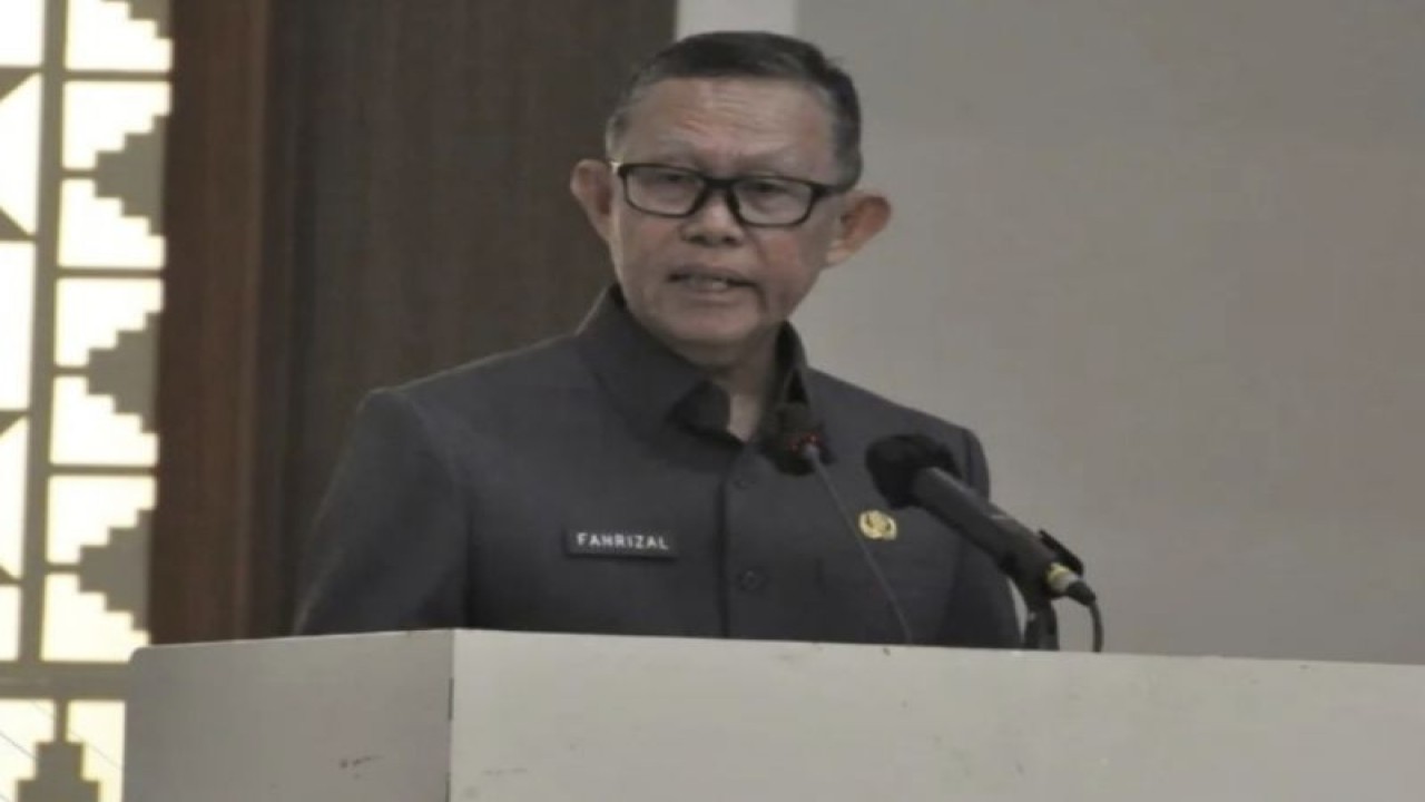 Sekretaris Daerah Provinsi Lampung Fahrizal Darminto. ANTARA/HO-Pemprov Lampung.