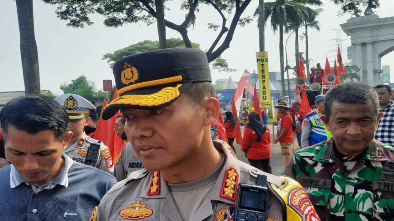 Kapolresta Tangerang Kombes Pol Sigit Dany Setiyono. ANTAR/Azmi Samsul Maarif.