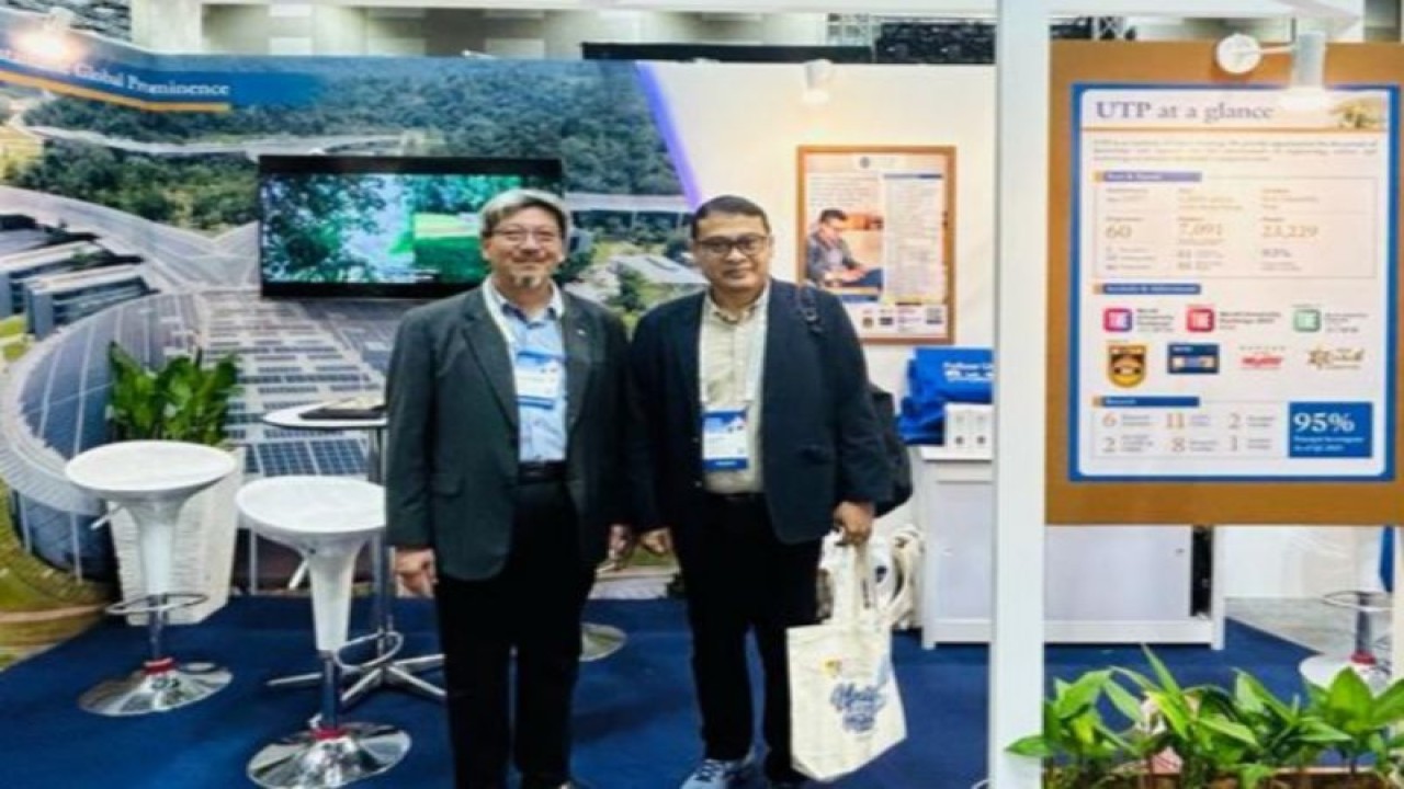 Wakil Rektor Bidang Kemahasiswaan, Alumni dan Kerjasama UMSU Dr Rudianto. M.Si saat berkunjung ke Universiti Teknologi Petronas (UTP) Malaysia (ANTARA/HO-UMSU)