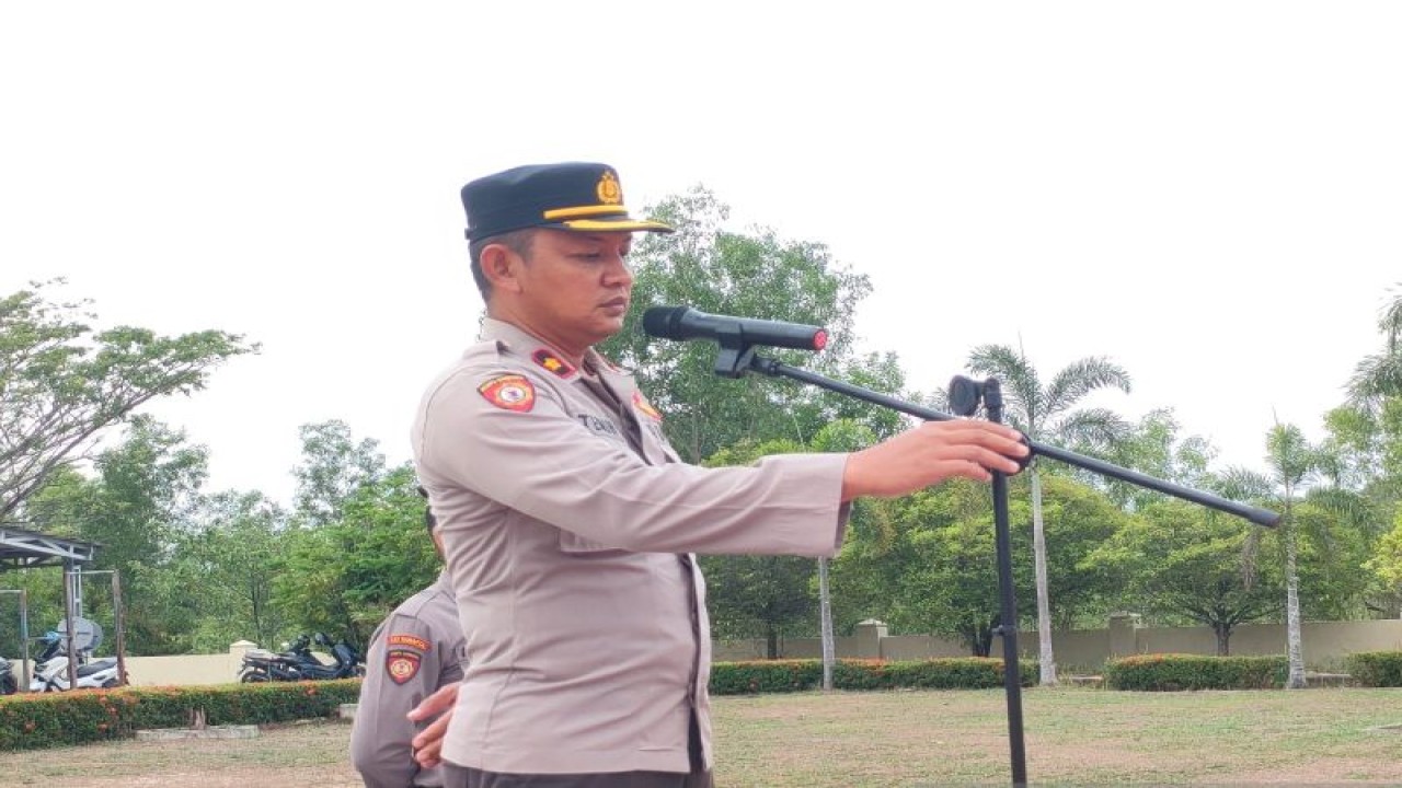 Wakapolres Bangka Barat Kompol Imam Teguh. (ANTARA/HO-Humas Polres Bangka Barat)