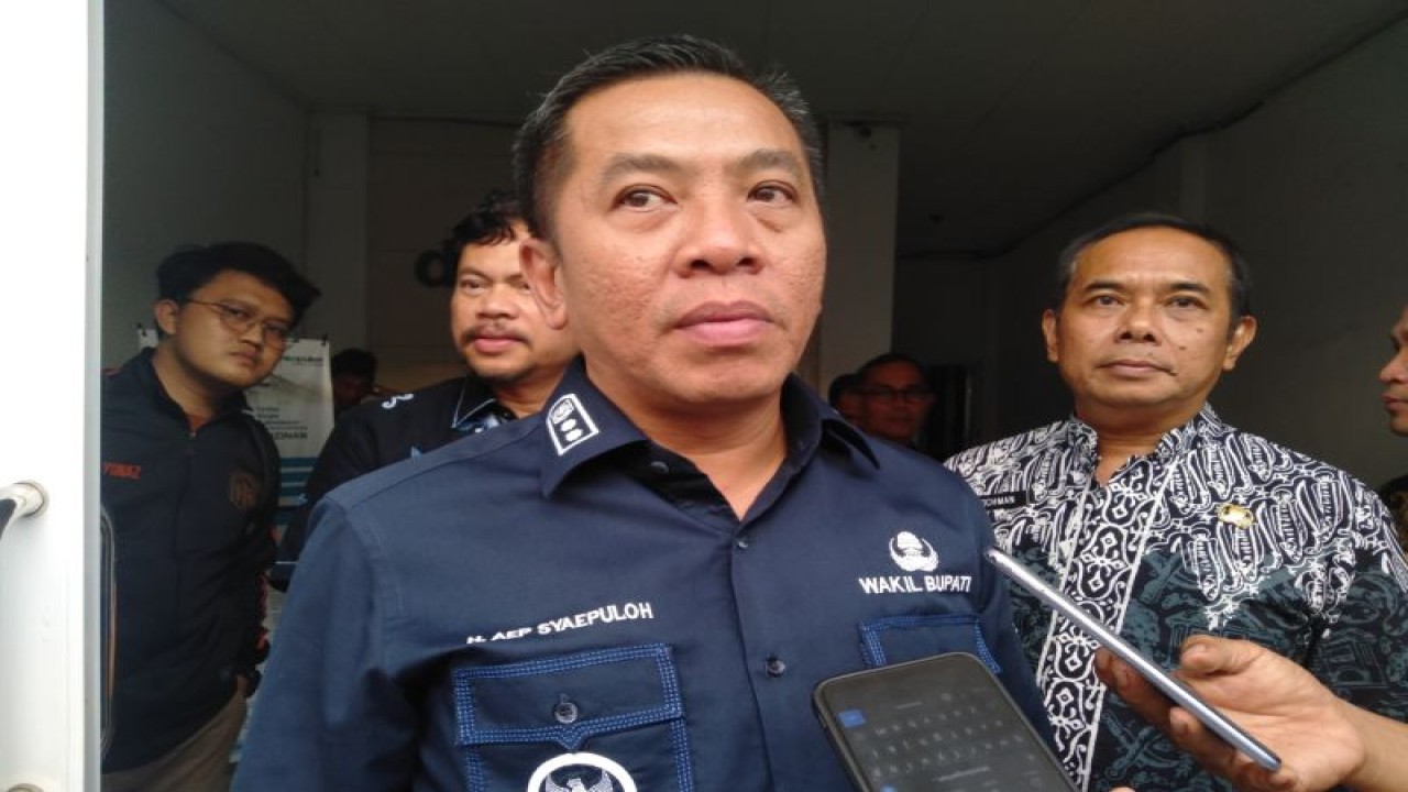 Wakil Bupati (Wabup) Karawang Aep Syaepuloh. ANTARA/Ali Khumaini/dok