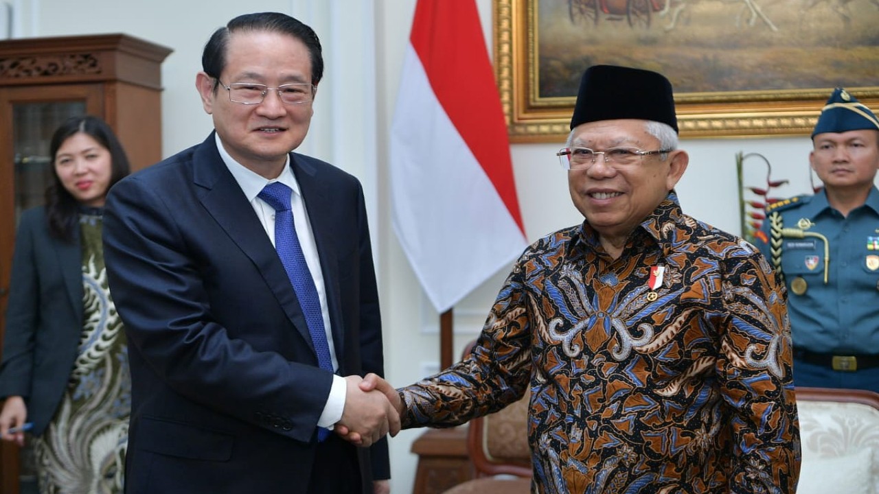 Wakil Presiden (Wapres) K.H. Ma’ruf Amin.