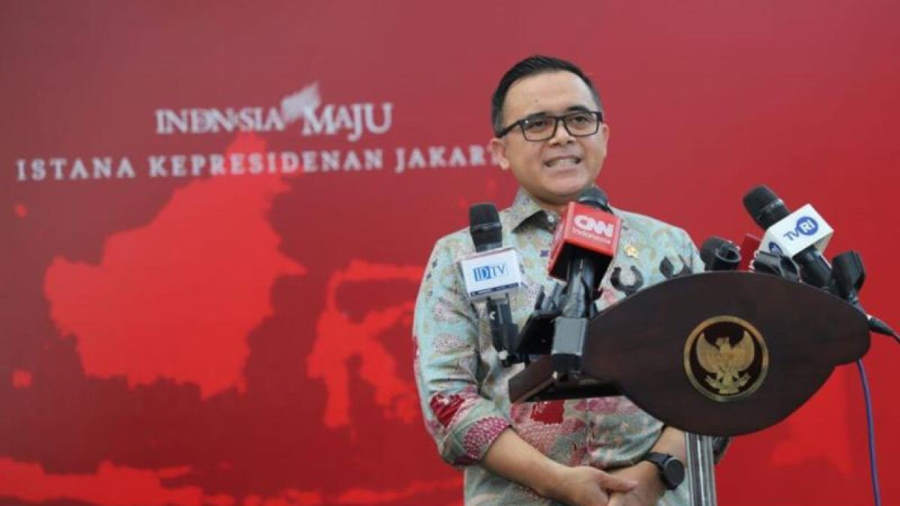 Menpan RB Abdullah Azwar Anas di Istana Merdeka, Jakarta, Selasa (12/12/2023). (ANTARA/HO-Kemenpan RB)