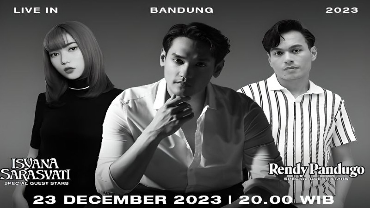 Poster resmi konser tunggal Afgan di Bandung bertajuk Afgan Evolution Live in Bandung 2023. (ANTARA/HO-Rayyan Production & After Seven Promotion)