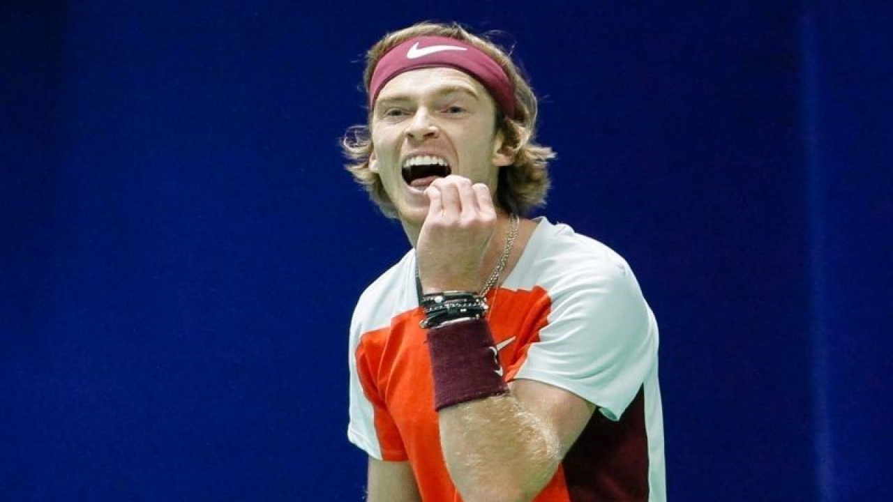 Andrey Rublev. (ANTARA/AFP)