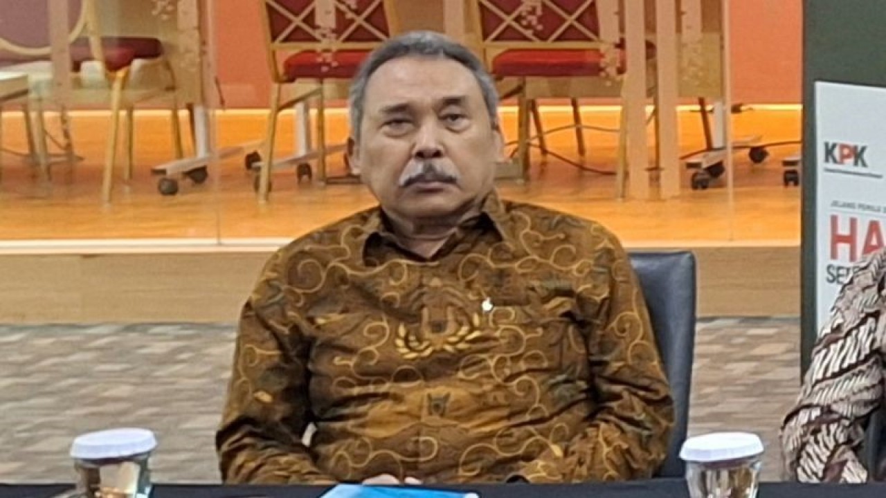 Anggota Dewan Pengawas KPK Syamsuddin Haris. (ANTARA/Fianda Sjofjan Rassat)