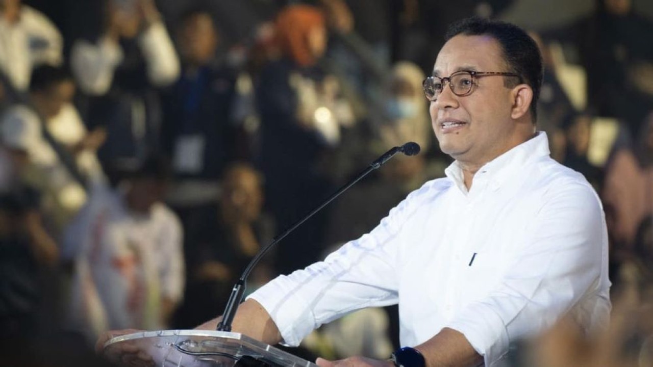 Calon presiden (capres) nomor urut 1 dari Koalisi Perubahan untuk Persatuan (KPP) Anies Baswedan. (Facebook Anies Baswedan)