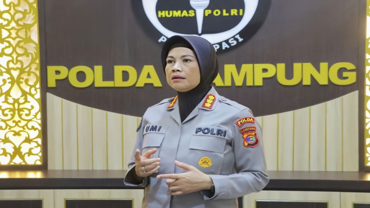 Arsip Foto-Kabid Humas Polda Lampung Kombes Pol Umi Fadilah Astutik. (ANTARA/HO-Polda Lampung)
