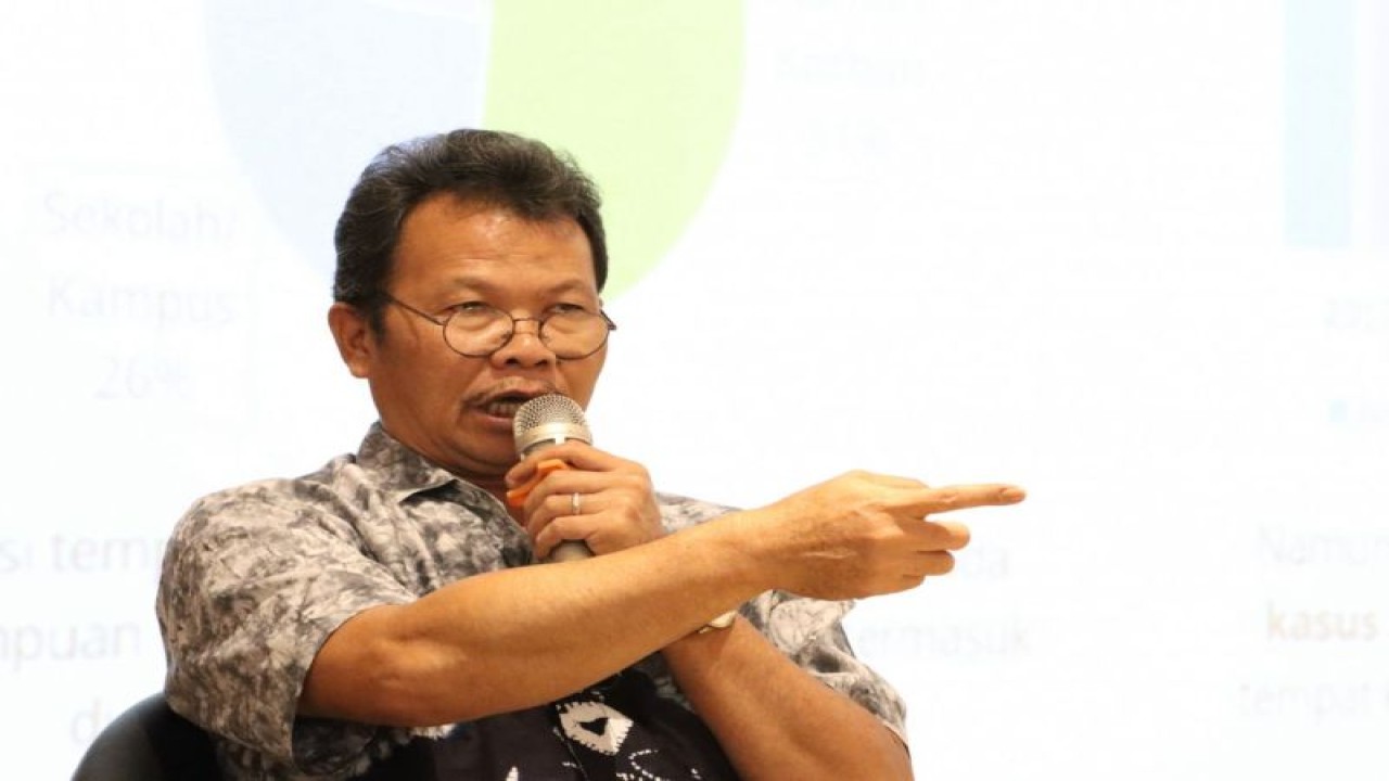 Asisten Deputi Perlindungan Hak Perempuan Pekerja dan TPPO KemenPPPA Priyadi Santosa. (ANTARA/ HO-Kemen PPPA)