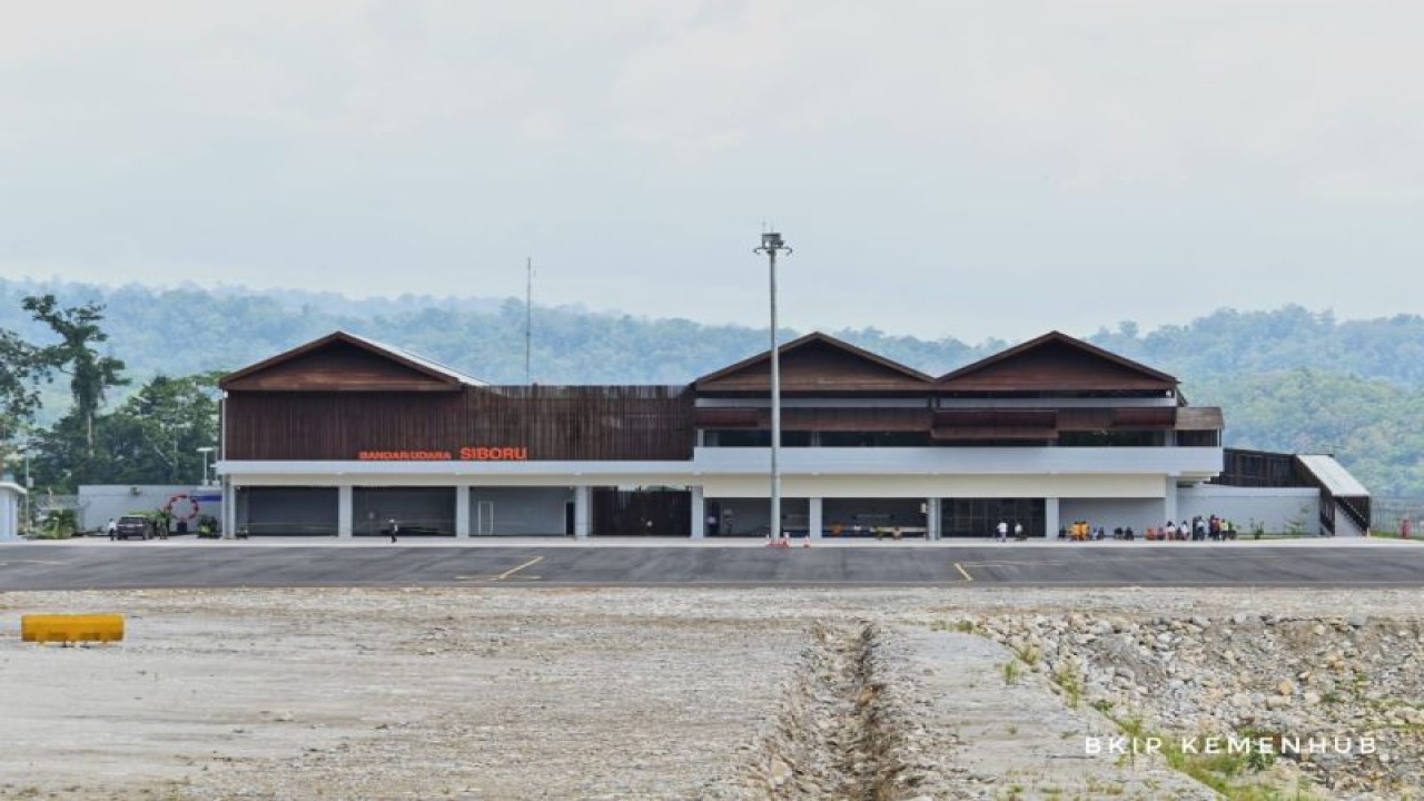 Bandara Siboru di Kabupaten Fakfak, Papua Barat. ANTARA/HO-BKIP Kemenhub