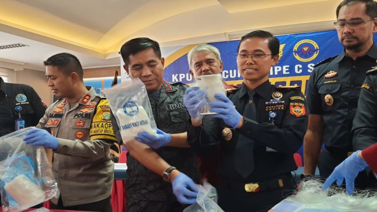 Kepala Kantor Bea Cukai Soekarno Hatta, Gatot Sugeng Wibowo. (Azmi Samsul Maarif)