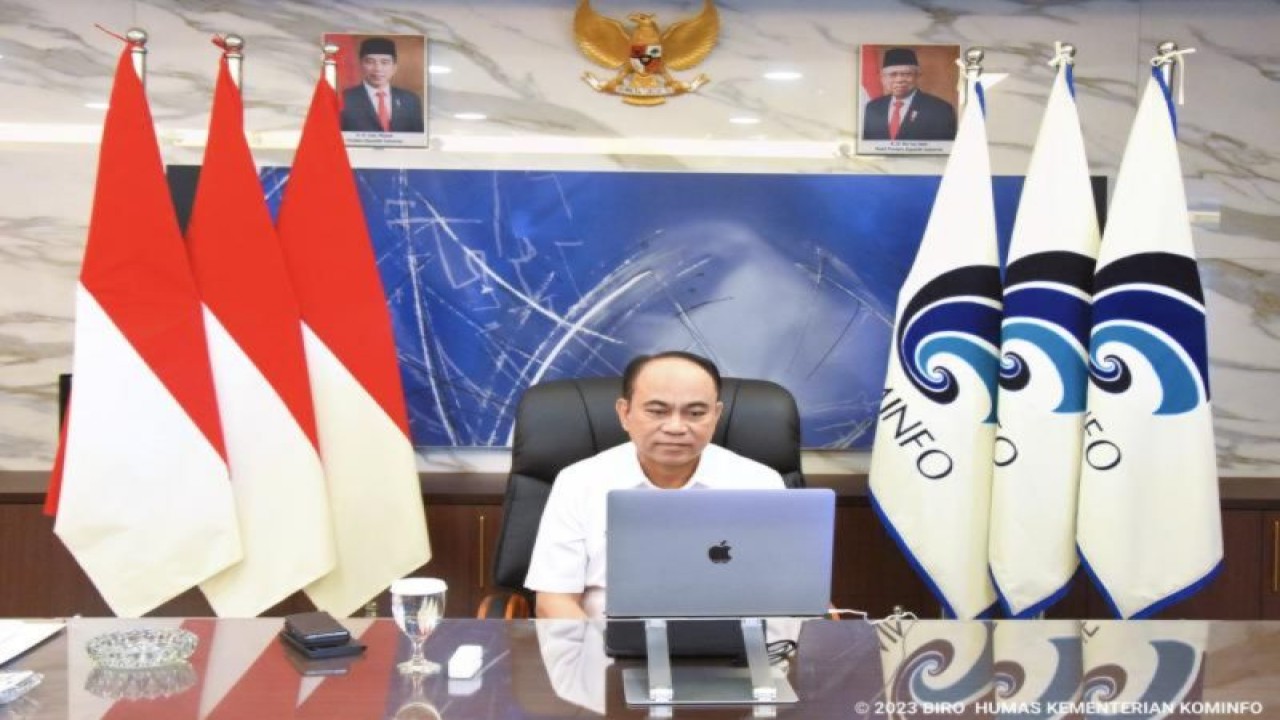 Menteri Komunikasi dan informatika Budi Arie Setiadi. (ANTARA/HO-Kemenkominfo)