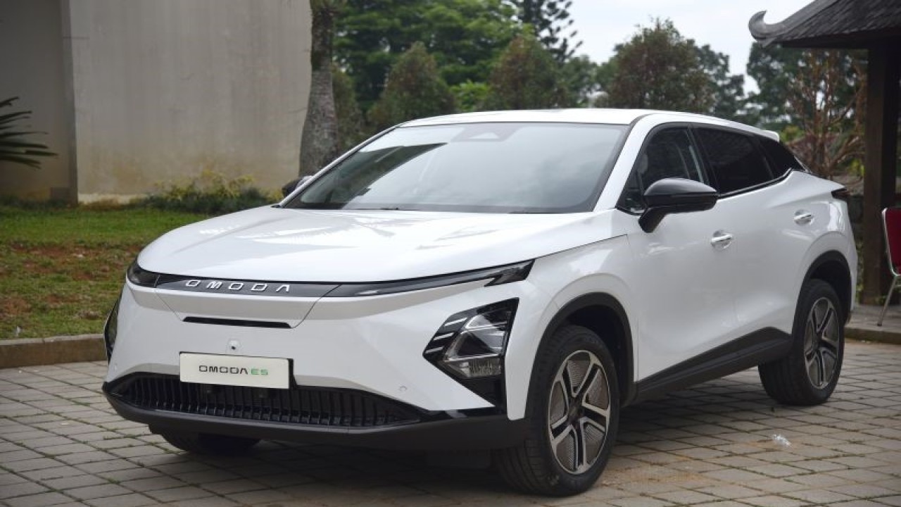 Chery Omoda 5E. (ANTARA/Chairul Rohman)