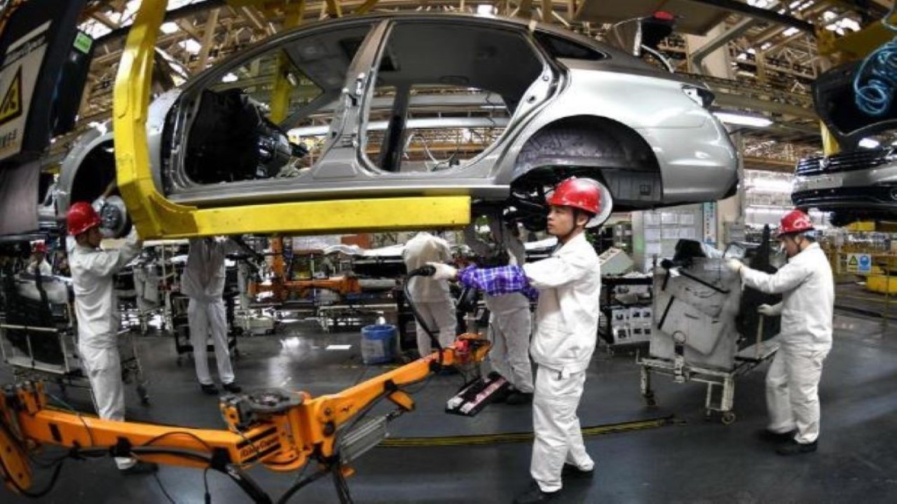 Ilustrasi. Penjualan kendaraan di China melonjak 27,4 persen pada November. (China Daily)