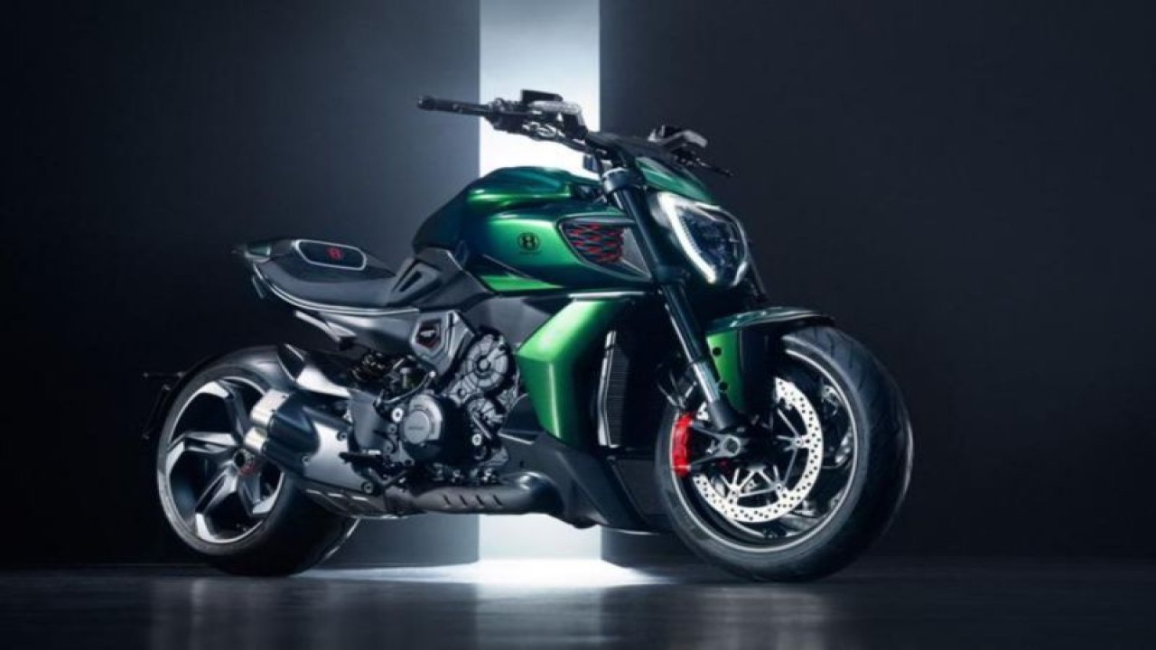 Sepeda motor edisi terbatas Diavel for Bentley (ANTARA/HO)