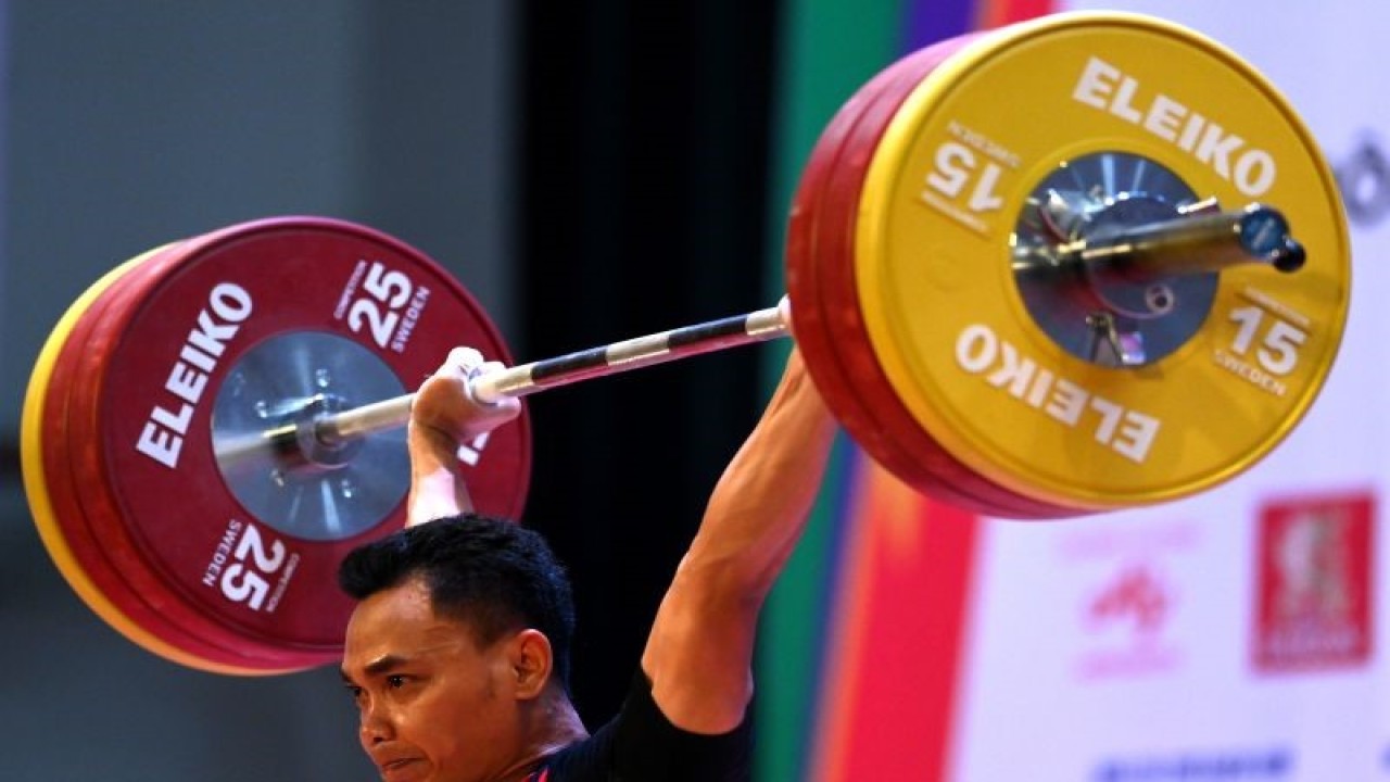 Eko Yuli Irawan. ANTARA FOTO/Zabur Karuru/wsj.