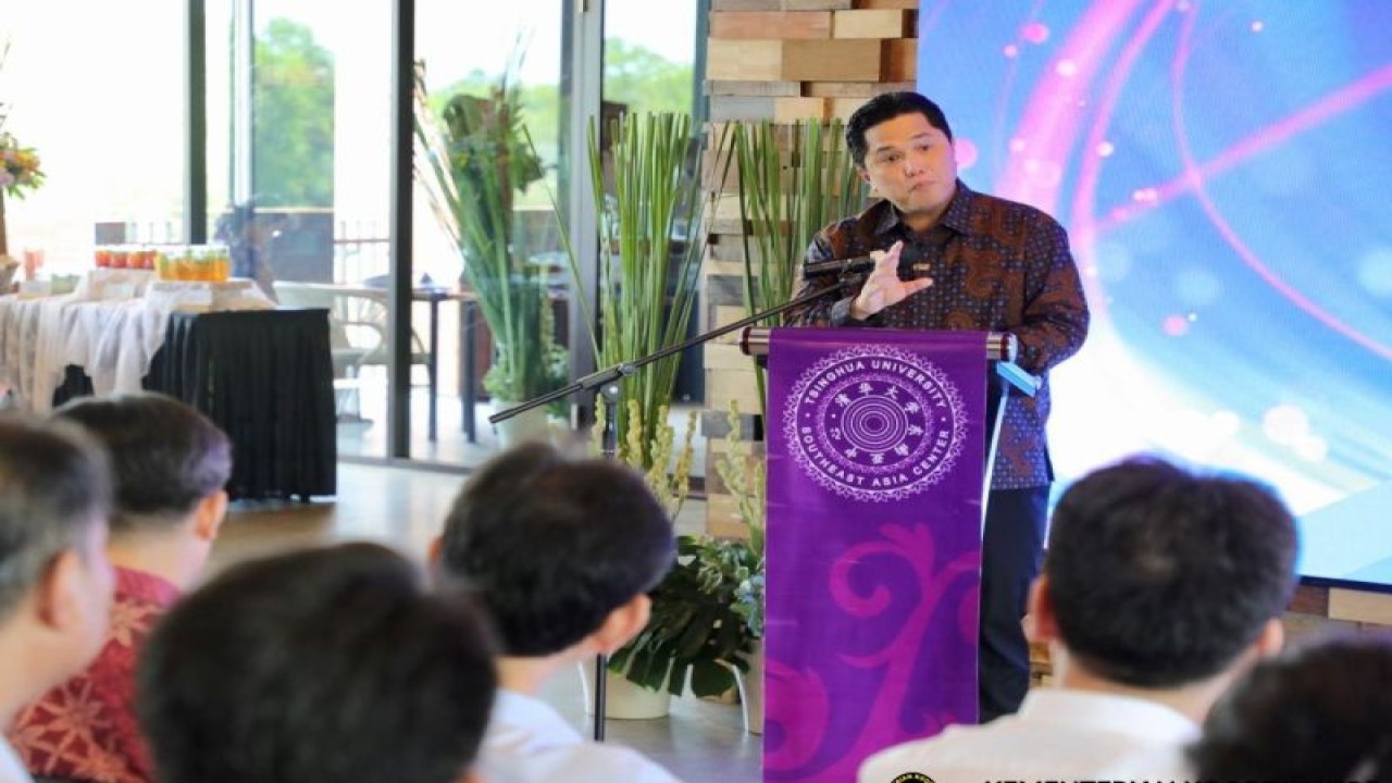 Arsip - Menko Marves ad interim Erick Thohir. (ANTARA/HO-Kemenko Kemaritiman dan Investasi)