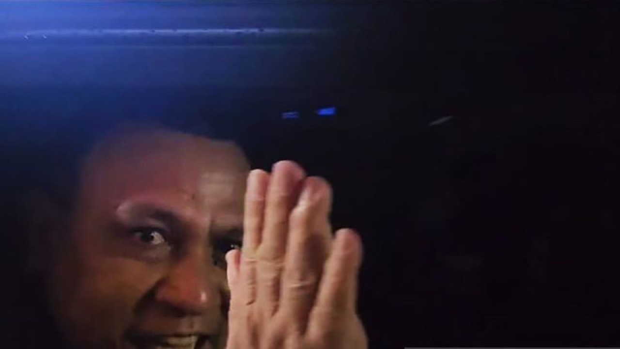 Tangkapan layar - Ketua KPK nonaktif Firli Bahuri pamit ke wartawan usai menjalani pemeriksaan di Bareskrim Polri, Jakarta, Rabu (6/12/2023). ANTARA/Laily Rahmawaty/aa.