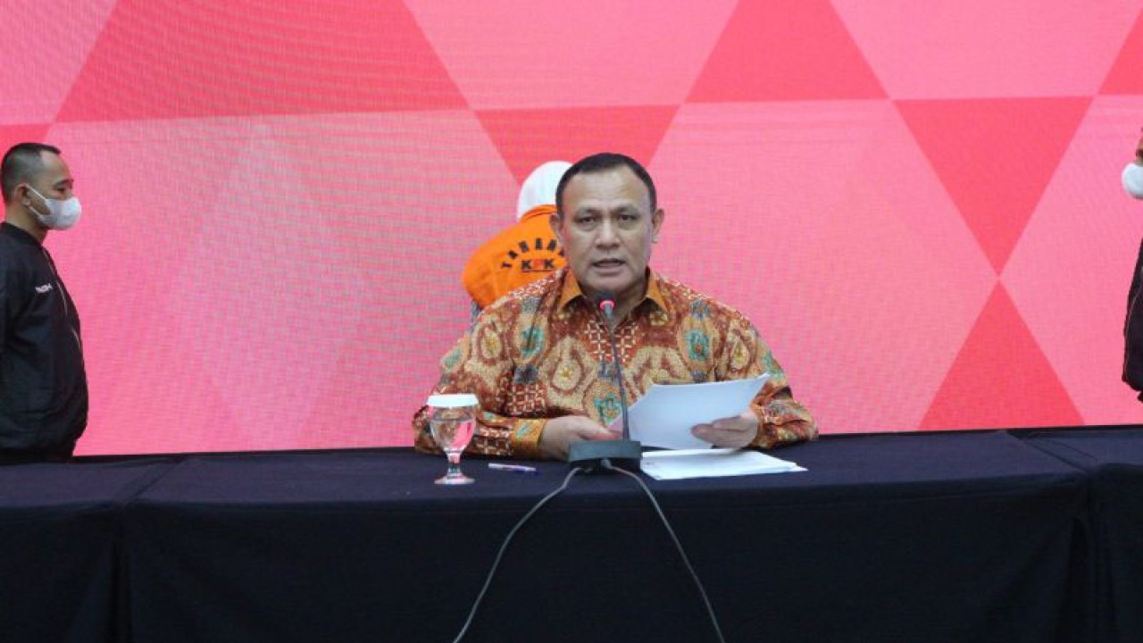 Ketua nonaktif KPK Firli Bahuri. (ANTARA/Fianda Sjofjan Rassat)
