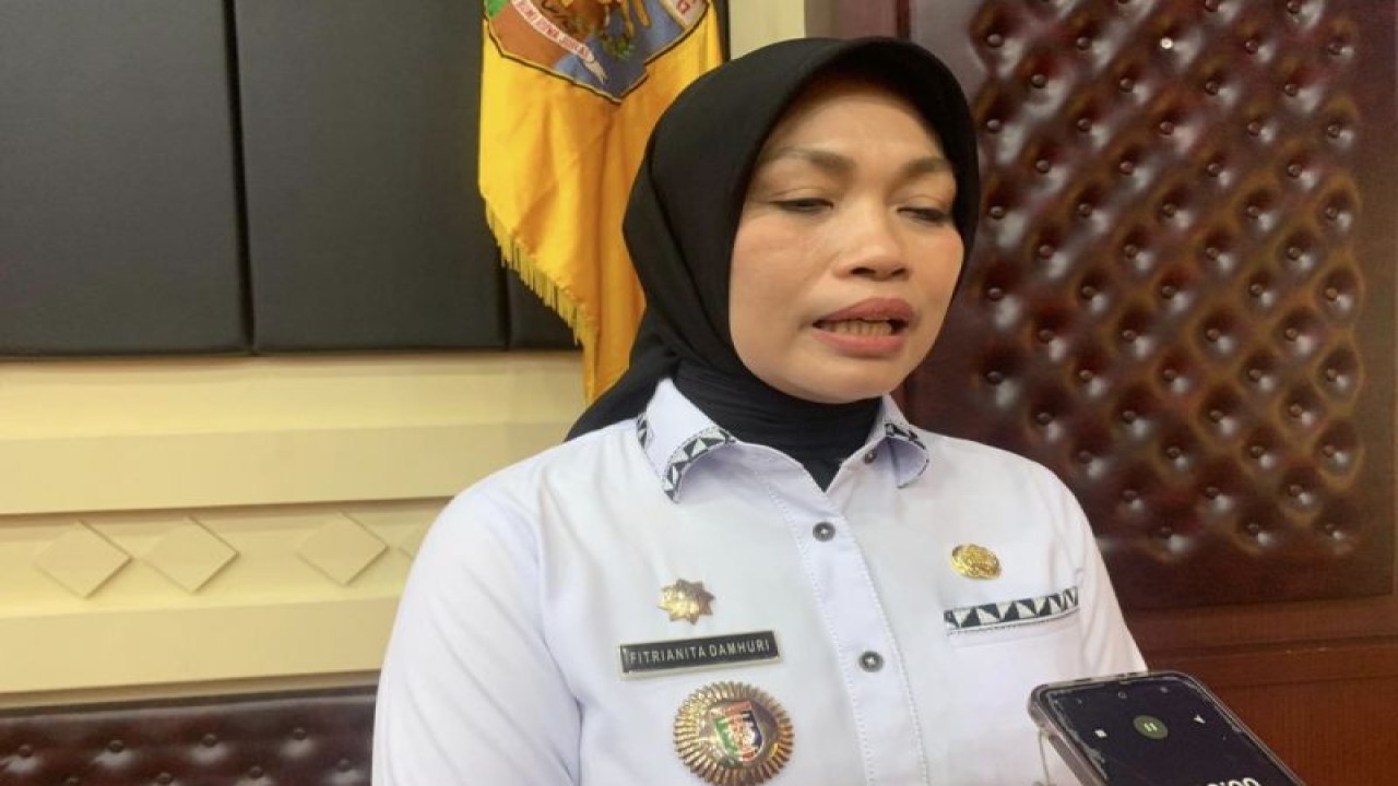 Arsip- Kepala Dinas Pemberdayaan Perempuan dan Perlindungan Anak Provinsi Lampung Fitrianita Damhuri. ANTARA/Ruth Intan Sozometa Kanafi.