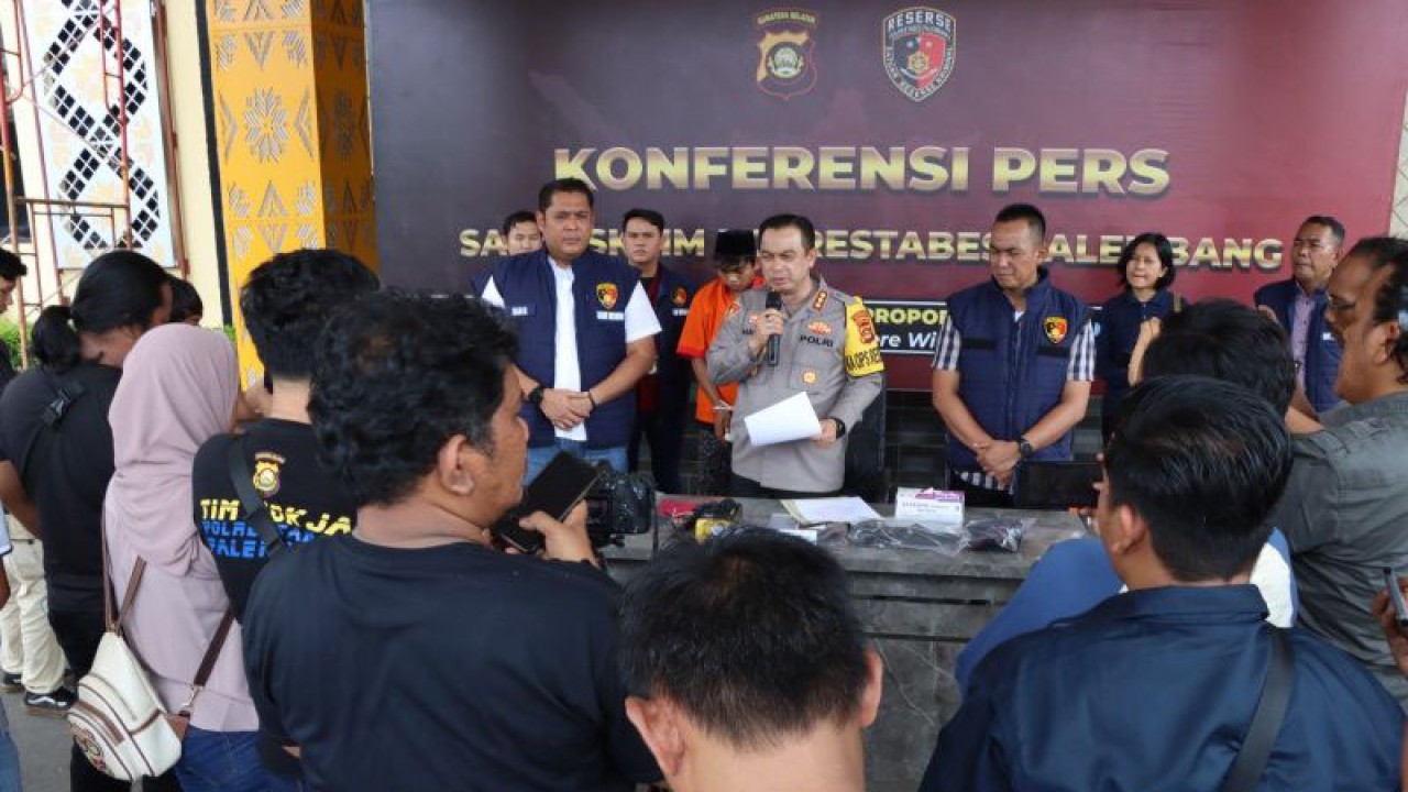 Kapolrestabes Palembang Kombes Pol Harryo Sugihhartono. (ANTARA/ HO- Polrestabes Palembang)