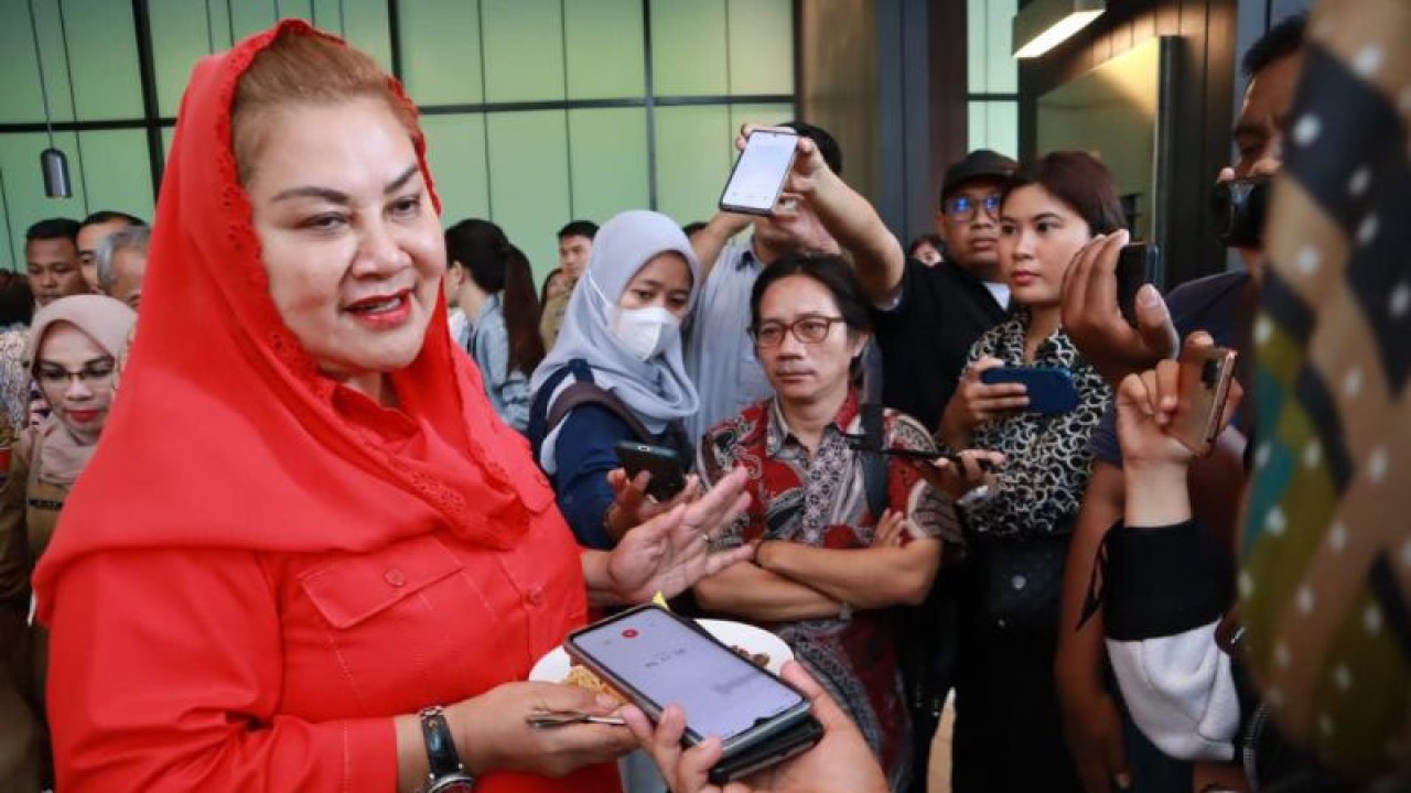 Wali Kota Semarang Hevearita Gunaryanti Rahayu. (ANTARA/Zuhdiar Laeis)