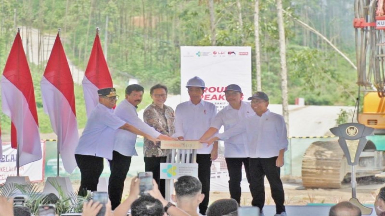 Hutama Karya telah meraih sebanyak lima kontrak proyek strategis berupa tiga proyek infrastruktur di Ibu Kota Nusantara (IKN) dan dua proyek infrastruktur jalan pada akhir 2023. ANTARA/HO-PT Hutama Karya