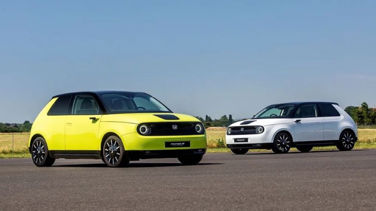 Mobil listrik Honda-e. (Carbuzz)