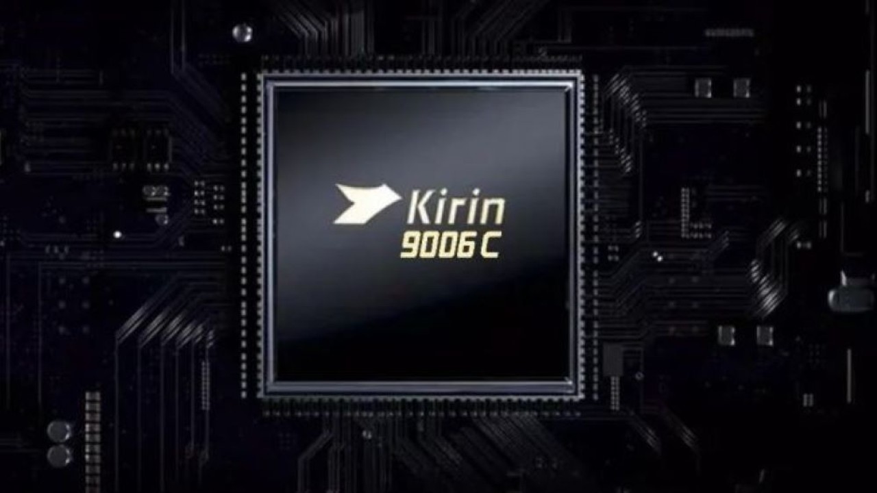 Huawei sukses mengembangkan prosesor Kirin 9006C 5nm. (Gizmochina)