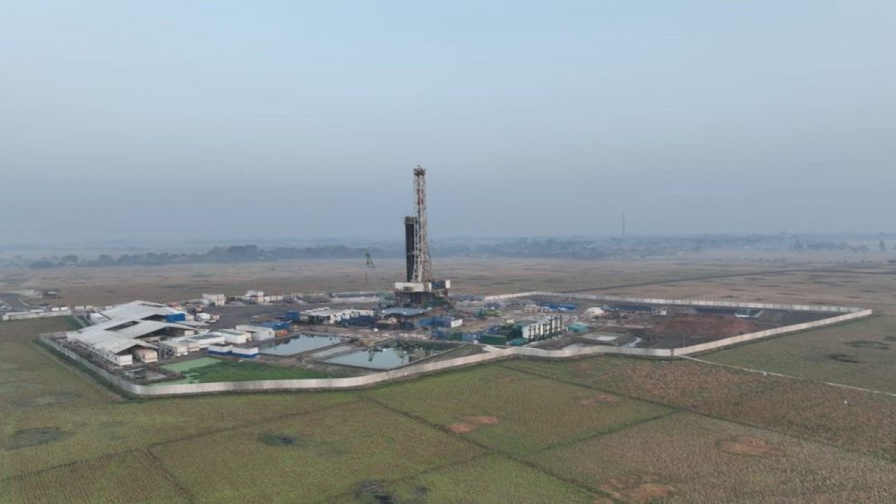 Ilustrasi - Fasilitas produksi migas PT Pertamina EP. ANTARA/HO-Subholding Upstream Pertamina