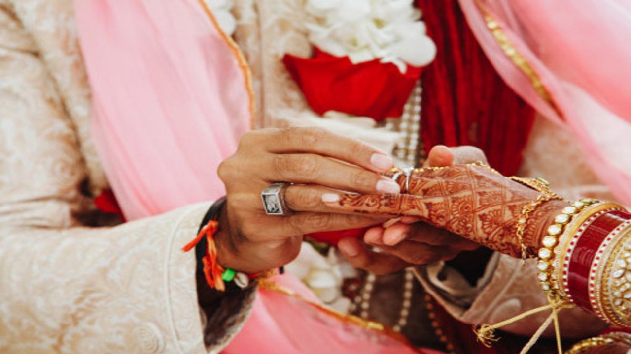 Ilustrasi pernikahan di India/ist