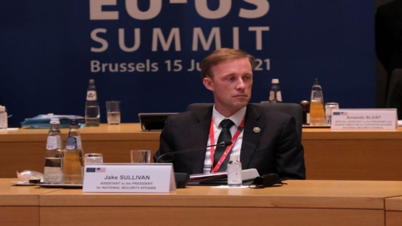 Jake Sullivan, penasihat keamanan nasional AS, 2021. (ANTARA/Shutterstock)