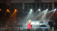 Keisya Levronka saat tampil di konser "The Sound of Colors II" di Jakarta, Sabtu (2/12/2023) malam. (ANTARA/Vinny Shoffa Salma)-1701666535
