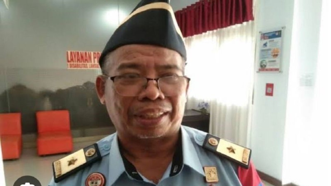 Kepala Divisi Pemasyarakatan (Kadivpas) Kanwil Kemenkumham Sultra Drs.H.Muslim, M.Si. di Kendari, Kamis, (Antara/Andry Denisah)