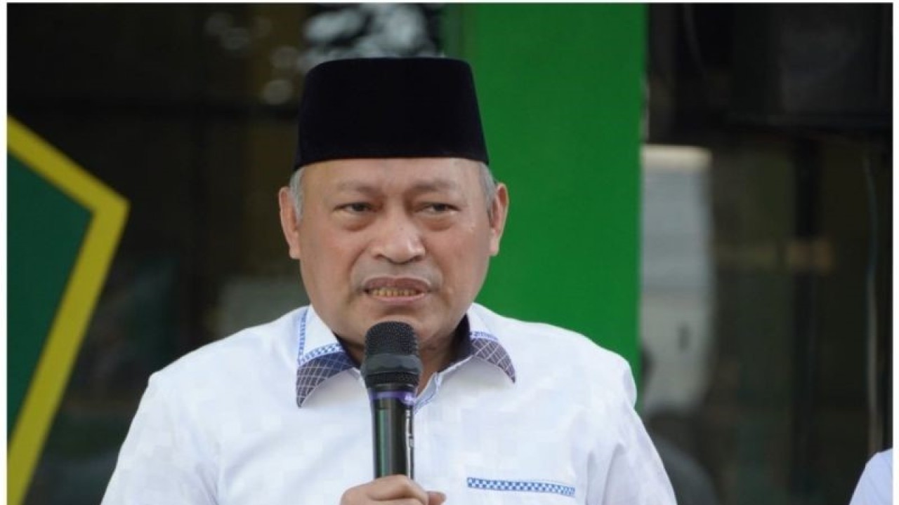 Kepala Kanwil Kemenag Provinsi Sulawesi Utara H Sarbin Sehe, di Manado, Rabu (13/12/2023). ANTARA/Nancy L Tigauw.