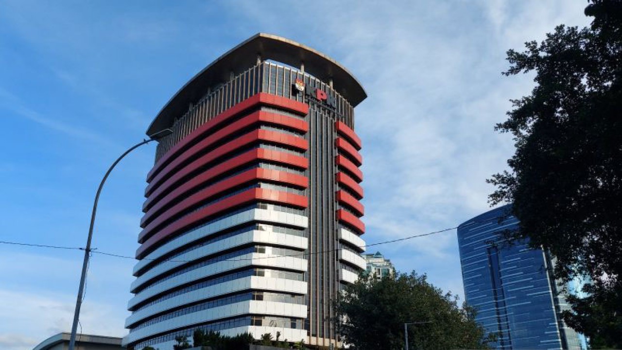 Gedung Merah Putih KPK, Jakarta Selatan. ANTARA/Fianda Sjofjan Rassat.