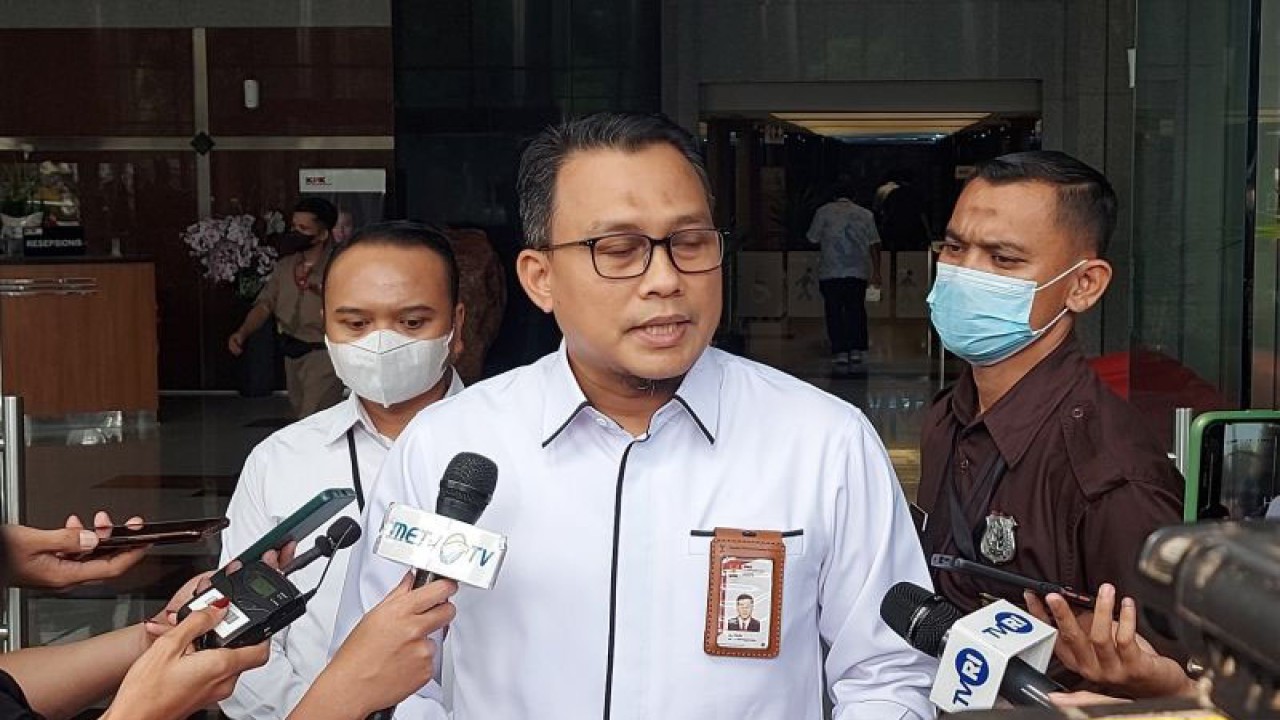 Kepala Bagian Pemberitaan KPK Ali Fikri. (ANTARA/Fianda Sjofjan Rassat)
