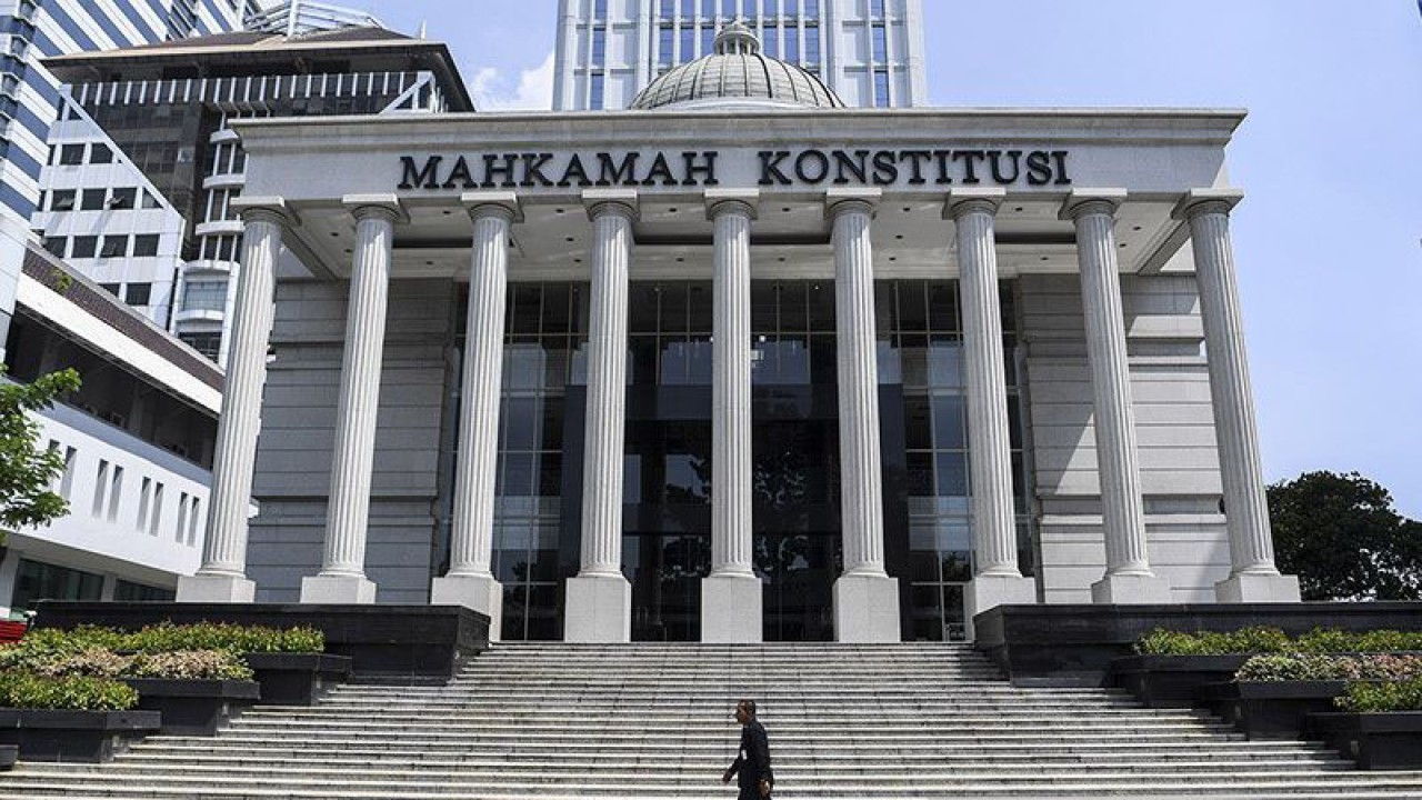 Ilustrasi - Gedung Mahkamah Konstitusi, Jakarta. ANTARA FOTO/Hafidz Mubarak A/foc/aa.