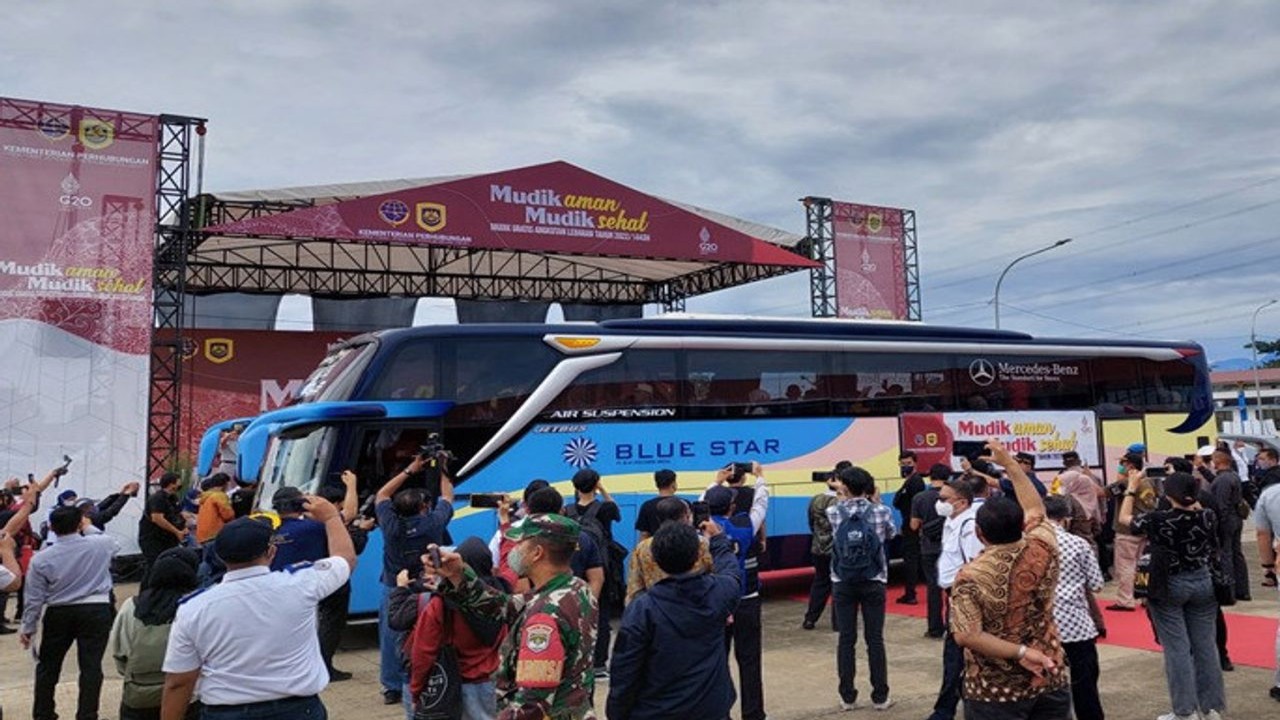 Kementerian Perhubungan menggelar program mudik gratis Natal 2023 dan Tahun Baru 2024/ist  