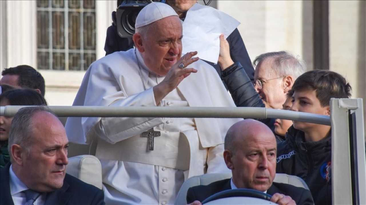 Paus Fransiskus. (Anadolu Agency)