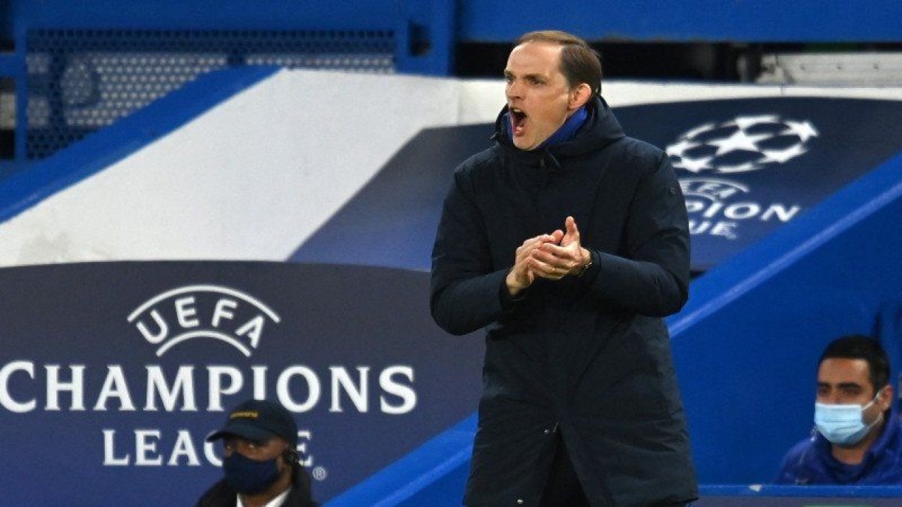 Pelatih Bayern Muenchen Thomas Tuchel. (ANTARA/AFP/GLYN KIRK)