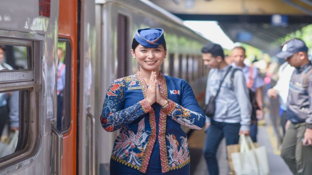 Anak usaha PT KAI, KAI Services menghadirkan sejumlah aktivitas untuk mendukung layanan di masa libur Natal 2023 dan Tahun Baru 2024. ANTARA/HO-PT KAI (Persero)