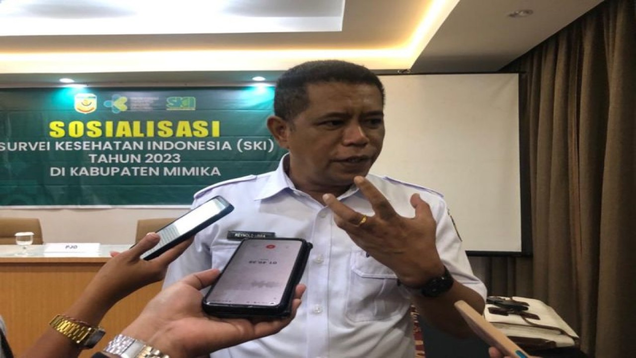 Kepala Dinas Kesehatan Kabupaten Mimika-Reynold Rizal Ubra (Dokumentasi pribadi)