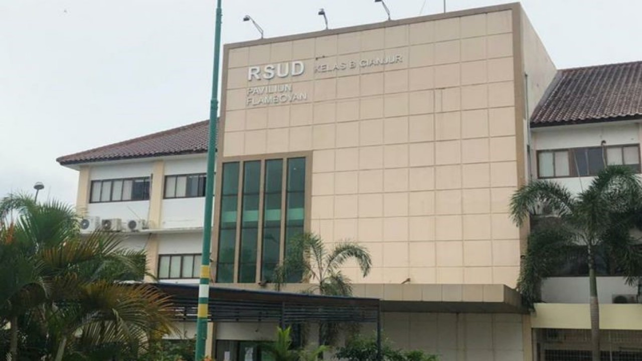 Rumah Sakit Umum Daerah (RSUD) Sayang Cianjur, Jawa Barat.(ANTARA/Ahmad Fikri). (Ahmad Fikri)