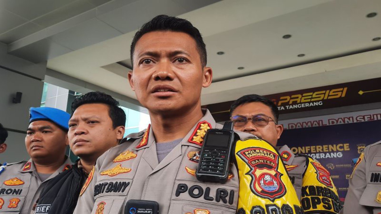 Kapolresta Tangerang Kapolresta Tangerang, Kombes Pol Sigit Dany Setiyono (Azmi Samsul Maarif)