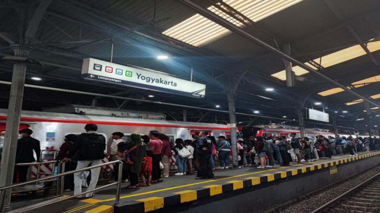 Stasiun Tugu Yogyakarta. (ANTARA/HO-Humas Daop 6 Yogyakarta)