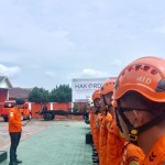 Tim Basarnas Jambi siap menuju lokasi evakuasi erupsi gunung Marapi di Sumatera Barat.(ANTARA/HO/Humas Basarnas)-1701686948